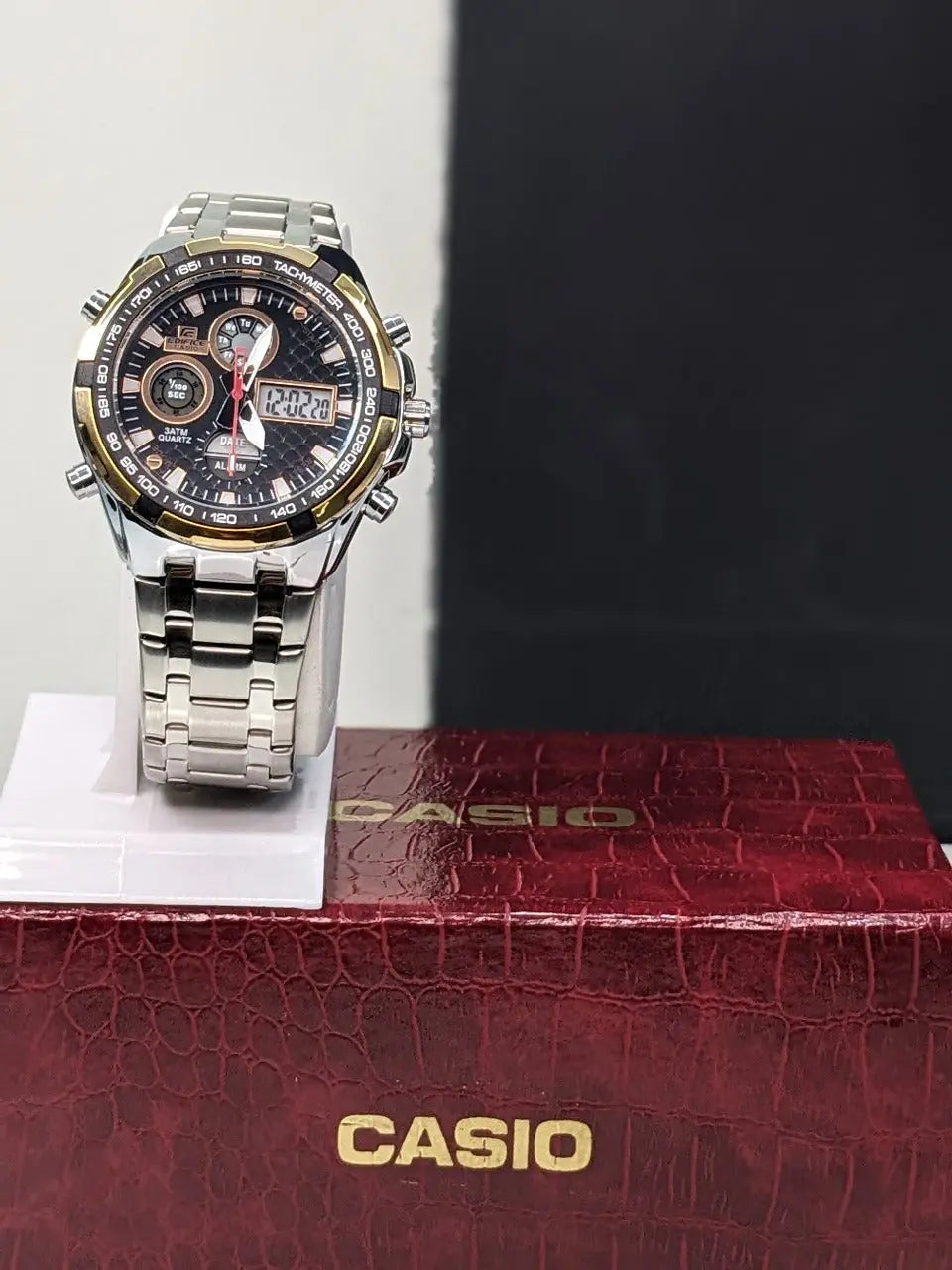 EDIFICE CASIO STEEL WATCH